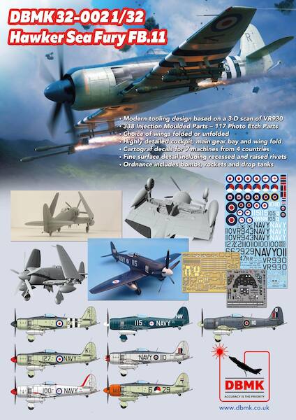 Hawker Sea Fury FB11 (Expected November 2025) DBMK-32-002