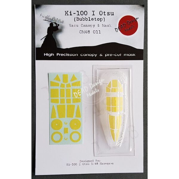 Kawasaki Ki61-I Hien Ko/Otsu/Hei "Tony" Canopy and mask (Hasegawa) CM48-014