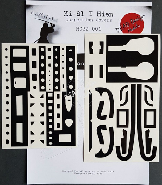 Kawasaki Ki61-Id Hien "Tony"inspection covers (Hasegawa) HC32001