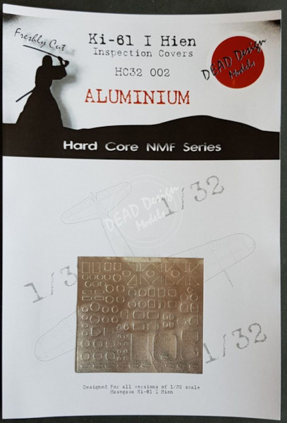 Kawasaki Ki61-Id Hien "Tony"inspection covers Aluminium (Hasegawa) HC32002