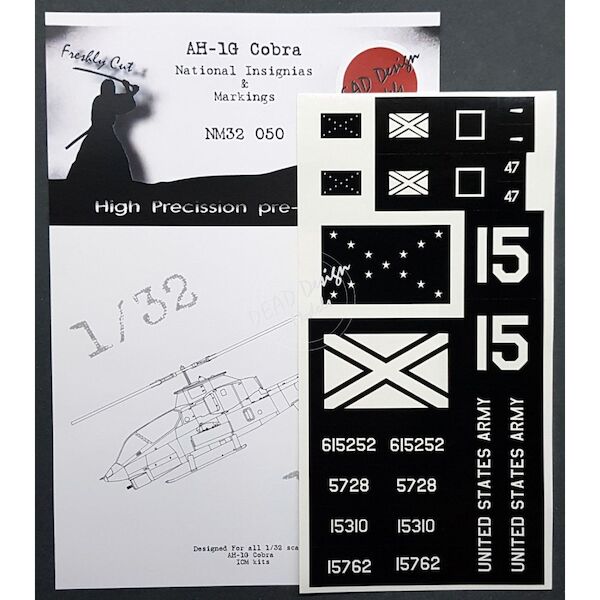 Bell AH1G Cobra National insignia and Markings (ICM) NM32003