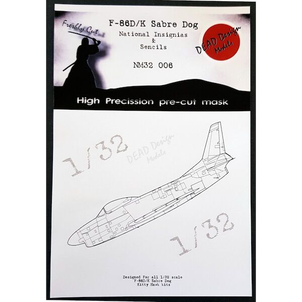 F86D/K Sabre Dog National insignia and Markings (Kitty Hawk) NM32006