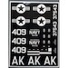 A1H Skyraider National insignia and Markings US Navy (Zoukei Mura) NM32012