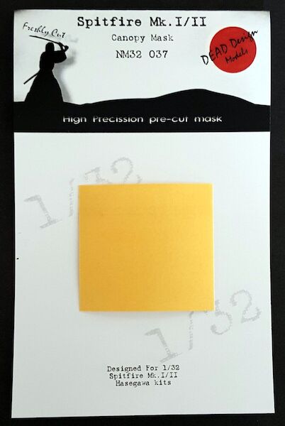 Spitfire MKI/II Canopy Mask (Hasegawa) NM32037