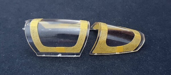 Mitsubishi F1 Panther Canopy mask (Hasegawa) NM48005