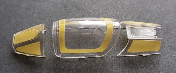 F84F Thunderstreak Canopy mask (Kinetic) NM48008
