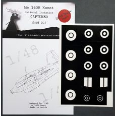 Messerschmitt Me163B Komet National insignia - Captured- (GasPatch) NM48027