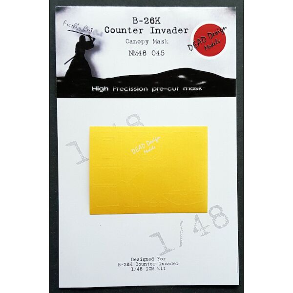 Douglas B26K Counter Invader Canopy mask (ICM) NM48045