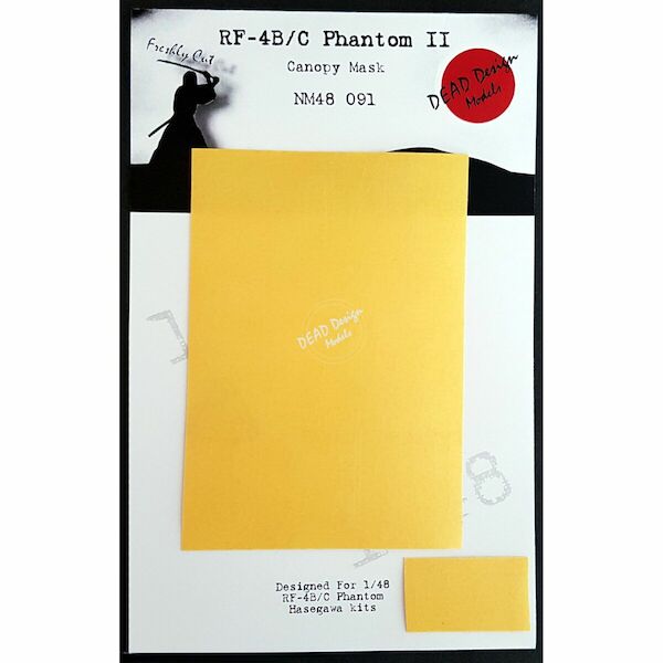 RF4B/C Phantom Canopy mask (Hasegawa) NM48091