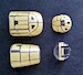 B25C/D Mitchell Canopy and glassparts mask (Acadmy/ Accurate Miniatures/Italeri)  NM48162