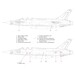 F105/F/G Thunderchief National Insignia and markings mask CORRECTED (Hasegawa, Monogram, Hobby Boss)  NM48185