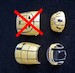 B25B Mitchell Canopy mask In- and Outside (Academy, Accurate Miniatures) NM48281