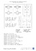 F86F Sabre National Insignia and markings mask (Hasegaea, Eduard kits) NM48314