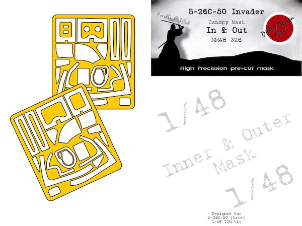 A26C-15 Invader Canopy Mask In and outside (ICM)  NM48325