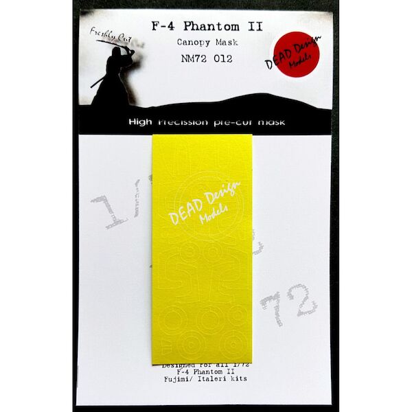 F4 Phantom Canopy mask (All Fujimi / italeri) NM72012