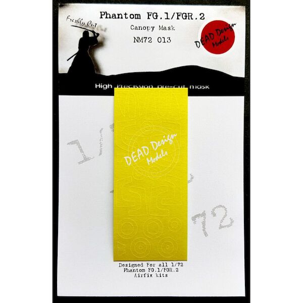 F4 Phantom FG1 / FGR 2 Canopy mask (All Airfix) NM72013