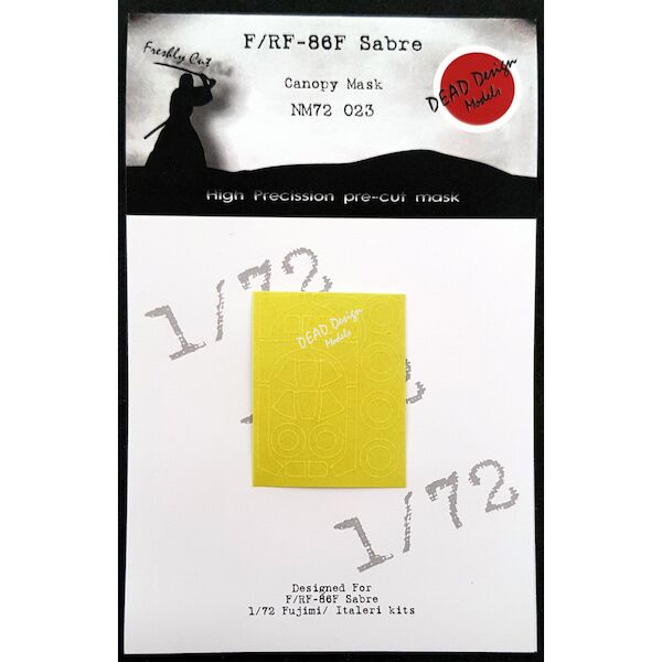 F/RF86F Sabre Canopy mask (Fujimi/Italeri) NM72023