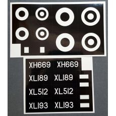 HP Victor National Insignia (Airfix) NM72035
