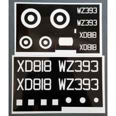 Vickers Valiant B Mk1/B(PR)K Mk1 National Insignia (Airfix) NM72036