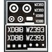 Vickers Valiant B Mk1/B(PR)K Mk1 National Insignia (Airfix) NM72036