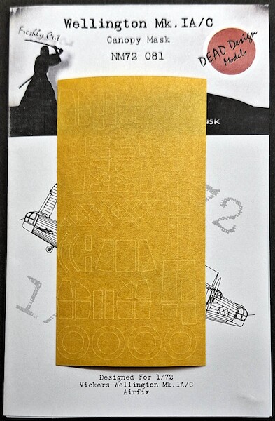 Vickers Wellington MK1A/C Canopy and wheel mask (Airfix)  NM72081