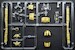 Vickers Wellington MK1A/C Canopy and wheel mask (Airfix) NM72081