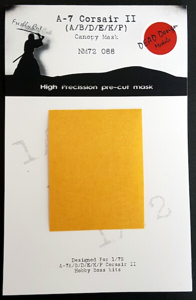 LTV A7A/B/D/E/K/P  Corsair II Canopy and wheel mask (Hobby Boss)  NM72088