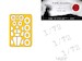 Bell P400 Airacobra Canopy and wheel mask (Arma Hobby) NM72193