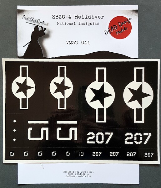 Curtiss SB2C-4 Helldiver National Insignias masks (Infini) VM32041