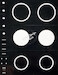 Nakajima Ki43 Hayate "Frank"National Insignias with white stripe & Stencils masks (Hasegawa) VM32046