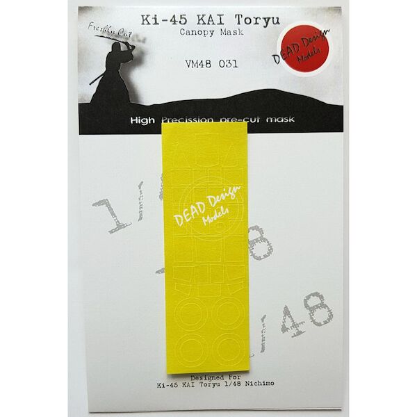 Kawasaki Ki45 Kai Toryu "Nick" Canopy and wheel masks (Nichimo) VM48031