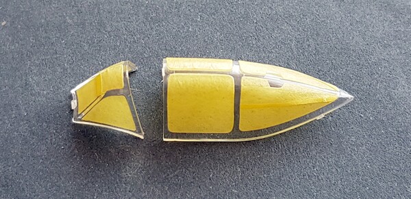 Nakajima Ki43 III Hayabusa "Oscar" Canopy mask (Hasegawa) VM48076