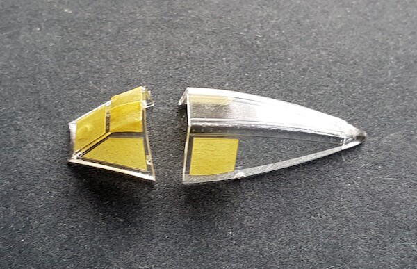 Nakajima Ki115 Tsurugi Canopy mask (Eduard) VM48080