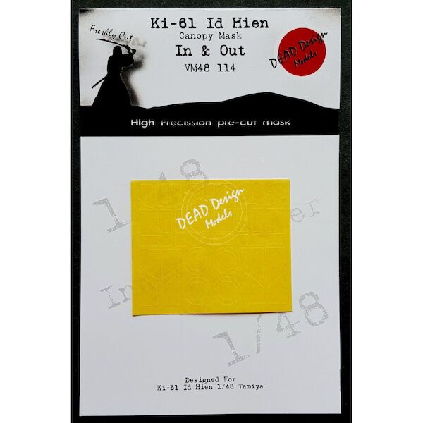 Kawasaki Ki61-I Hien Ko/Otsu/Hei "Tony" Canopy mask in- and outside (Hasegawa ) VM48115