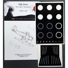 Mitsubishi F1M "Pete" National Insignia mask (Hasegawa)  VM48132