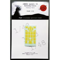 Mitsubishi A6M2b Model 21 Reisen 'Zero' Canopy mask Outside (Eduard) VM48135