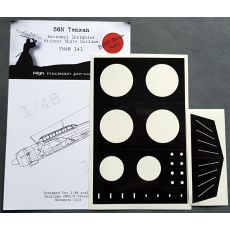 Aichi B7A Ryusei "Grace" National Insignia without White outline mask (Hasegawa) VM48141