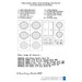 Mitsubishi A7M1 Reppu "Sam"National Insignia and markings (Fine Molds) VM48157