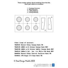 Nakajima Kikka National Insignia and markings (Fine Molds)  VM48159