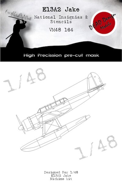Aichi E13A-2 "Jake" National Insignia & Stencils (Nichimo) VM48164