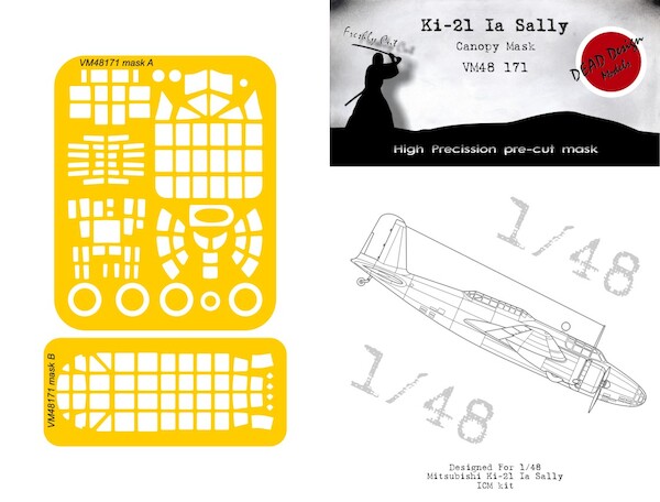 Mitsubishi Ki21-Ia "Sally" Canopy Mask (ICM) VM48171
