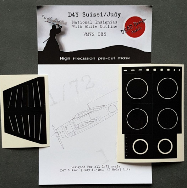 Aichi D4Y Susei "Judy"National Insignia with White outline Masks (Fujimi) VM72085