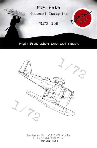 Mitsubishi F1M "Pete" National Insignia masks (Fujimi)  VM72158