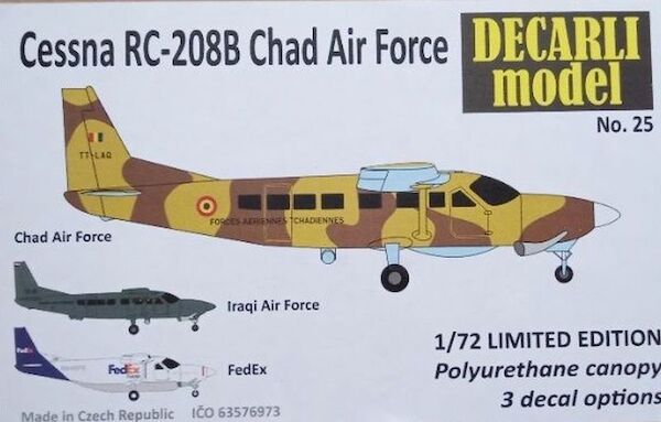 Cessna RC208B Grand Caravan (Chad AF, Fedex. Iraqi AF) DCR72025