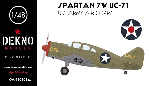 Spartan 7W/ UC71 Executive "US Army Air Corps" (End of Line Sale - Was Euro 69,95)  GA.480101