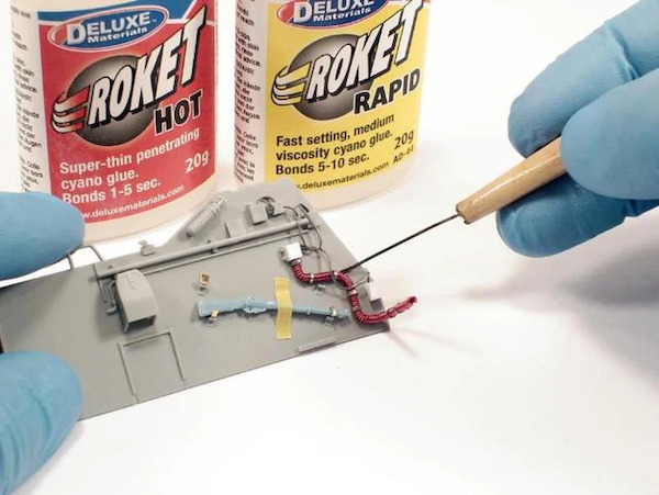 Roket HOT, Super Thin penetrating Cyano Glue  AD43