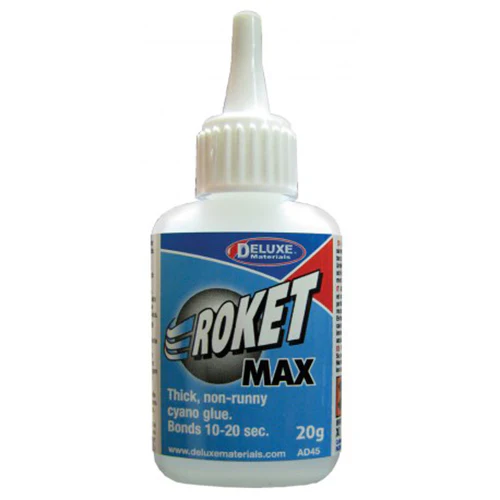 Roket MAX, Thick, non running Cyano Glue  AD45