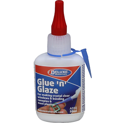 Glue 'n Glaze for making crystal clear windows  AD55