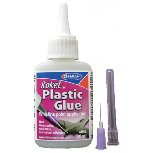 Roket Plastic Glue, Superfine glue application for invisible joints  AD62