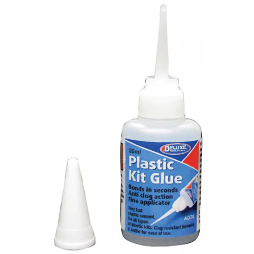 Plastic Kit Glue, bonds in seconds AD70